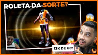 ROLETA DA SORTE OU AZAR? PUBG MOBILE ROLETEI 12K UC