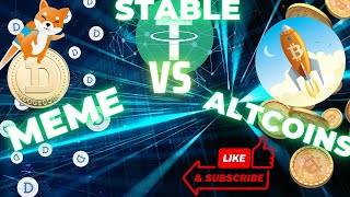Memecoins VS Stablecoins VS Altcoins - Which One Is Best - crypto currency