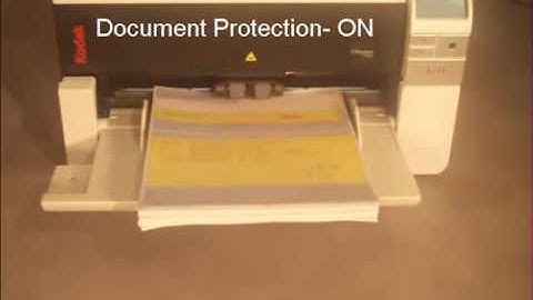 Kodak i2900-i3000 Scanner  Intelligent Document Protection -  BMI Solutions Authorised Partner