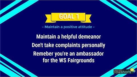 Event Staff Training