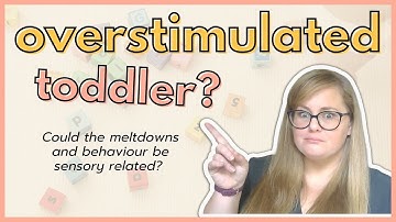 Is your toddler OVERSTIMULATED? Simple strategies to decrease meltdowns + controlling behaviour