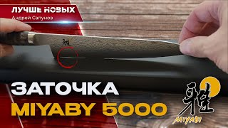видео: Заточить СУПЕР японский нож. Проблемы Miyabi Black 5000MCD 67 картинка: Заточить СУПЕР японский нож. Проблемы Miyabi Black 5000MCD 67