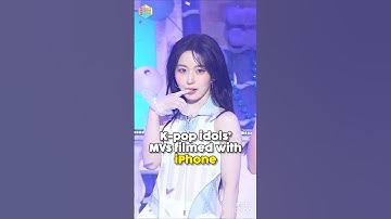 K-pop idols’ MVs shot on iPhone” #kpop #shorts #fyp #aespa