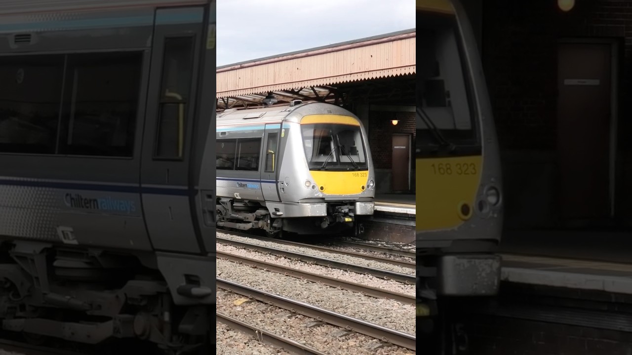 Chiltern Railways Class 168 Turbostar / Clubman | 168323 + 168113 depart Leamington Spa - 22/7/2025