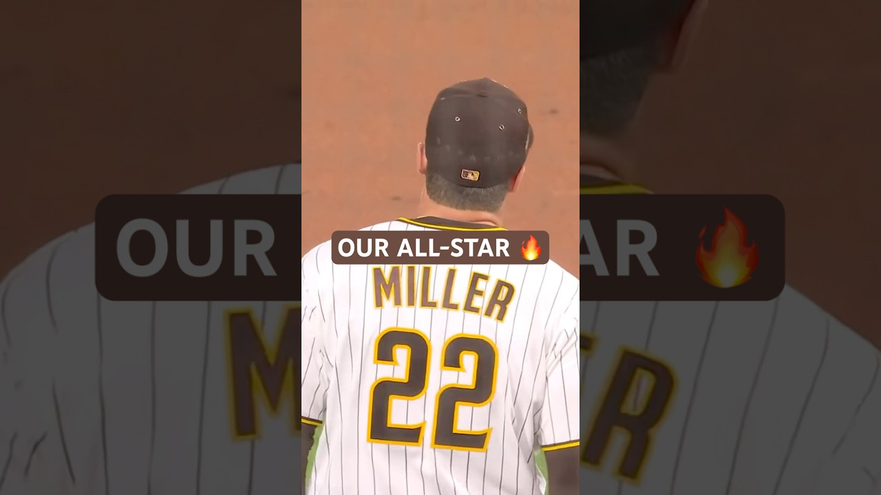 Certified heat. #mlb #allstargame #masonmiller #padres #baseball #sandiego