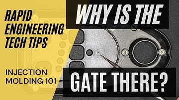 Design Engineer Explains Gating for Optimized Part Aesthetics