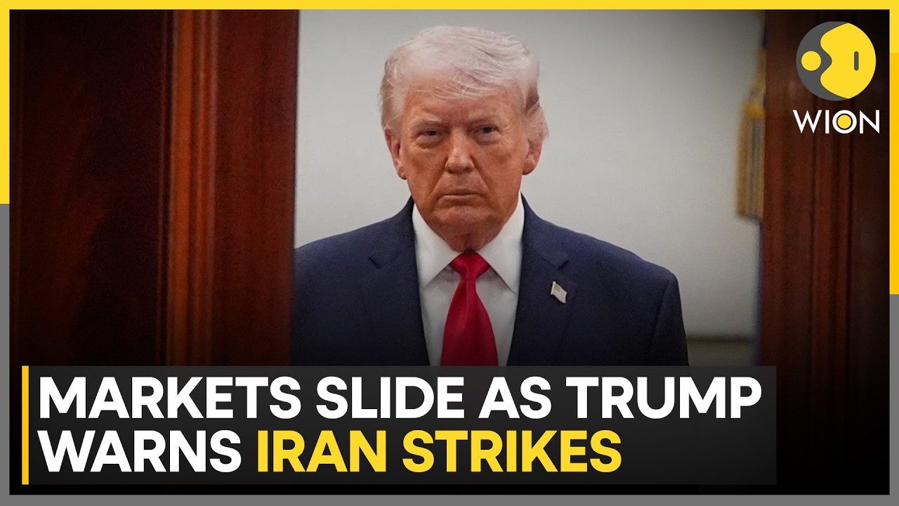 Iran War: Markets Take A Hit After Trump Signals More Iran Hits To Come | WION
