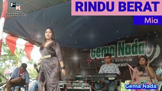 Fuad Keyboard Mia Rindu Berat Feat Jali Melodi Desa Samuda Belawang GEMA NADA