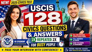 Download Lagu 2026 US Citizenship Test (2025 Version) – 128 Civics Questions & Full Answers for 2026 Interview Download Lagu 2026 US Citizenship Test (2025 Version) – 128 Civics Questions & Full Answers for 2026 Interview