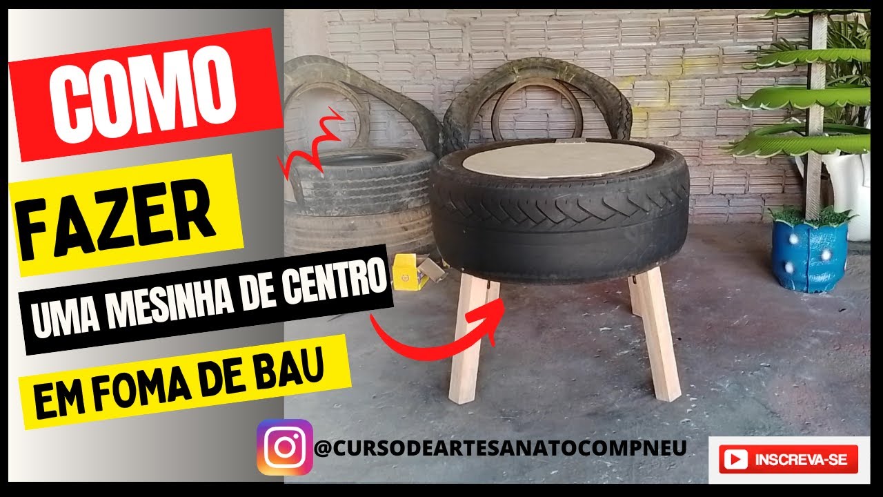 MESA EM FORMA DE BAU ,COMO FAZR