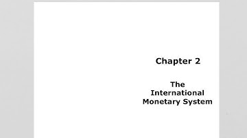 2 - The International Financial System