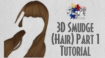 KANTOGRAPHIX | 3D Smudge (Hair) Tutorial pt. 1 | Autodesk
