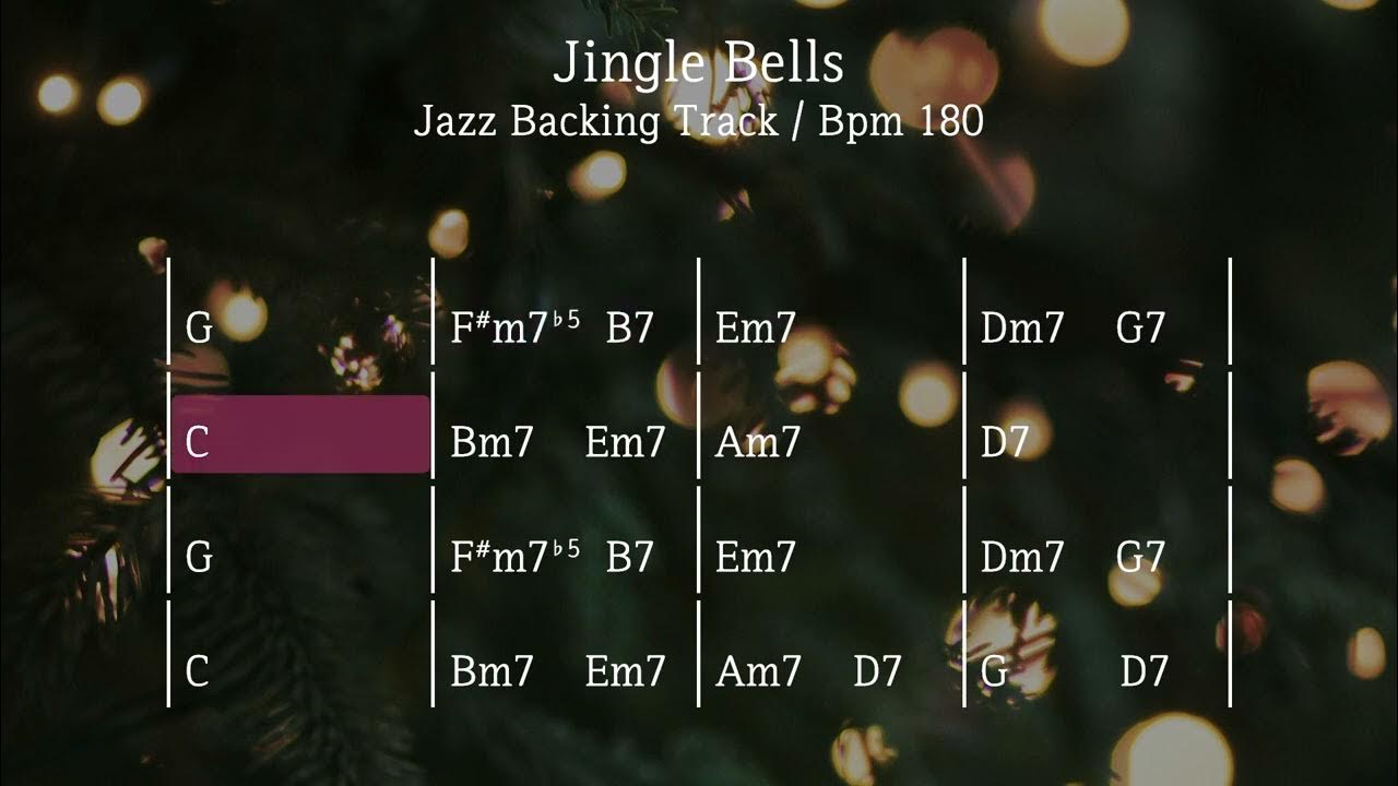 Jingle Bells / Jazz Backing Track / Bpm180 YouTube