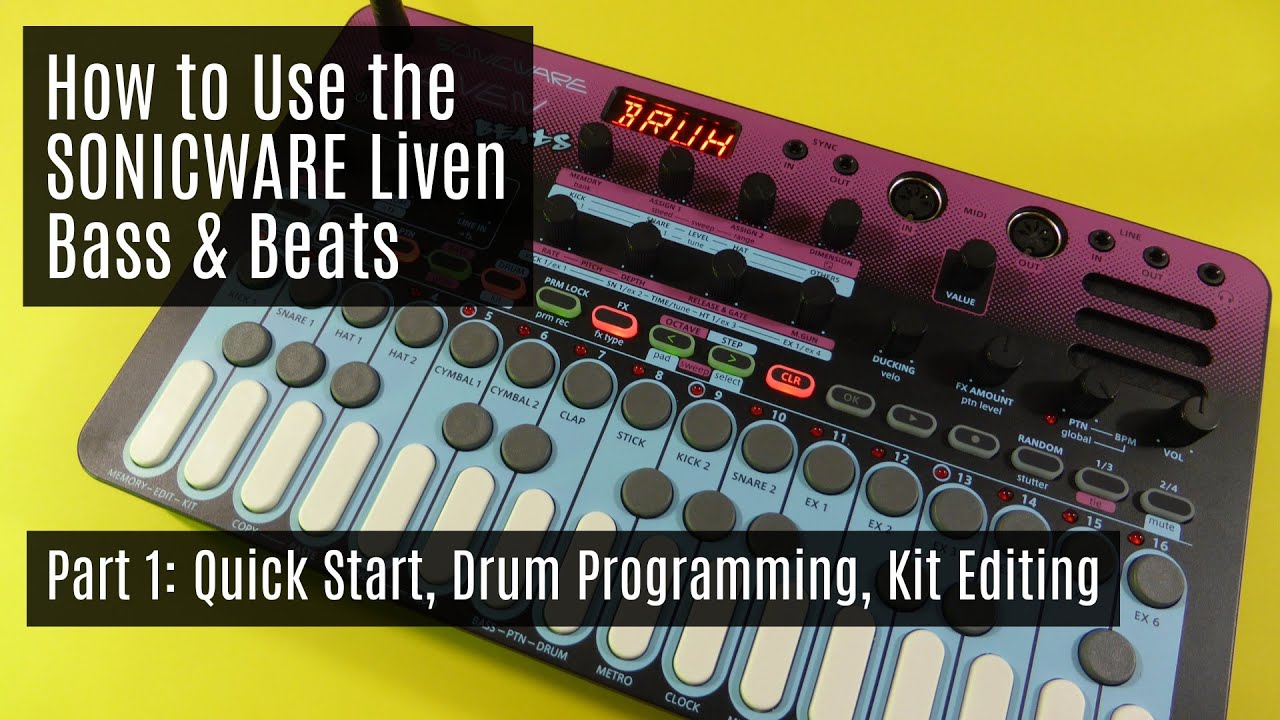 The LIVEN Bass and Beats, how is it to use it? - YouTube