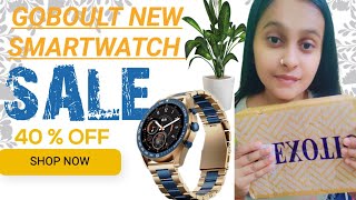 GOBOULT Saber Smartwatch⌚ review😱 | Amoled Display Smartwatch | Rotating Bezel😊 #goboult #smartwatch