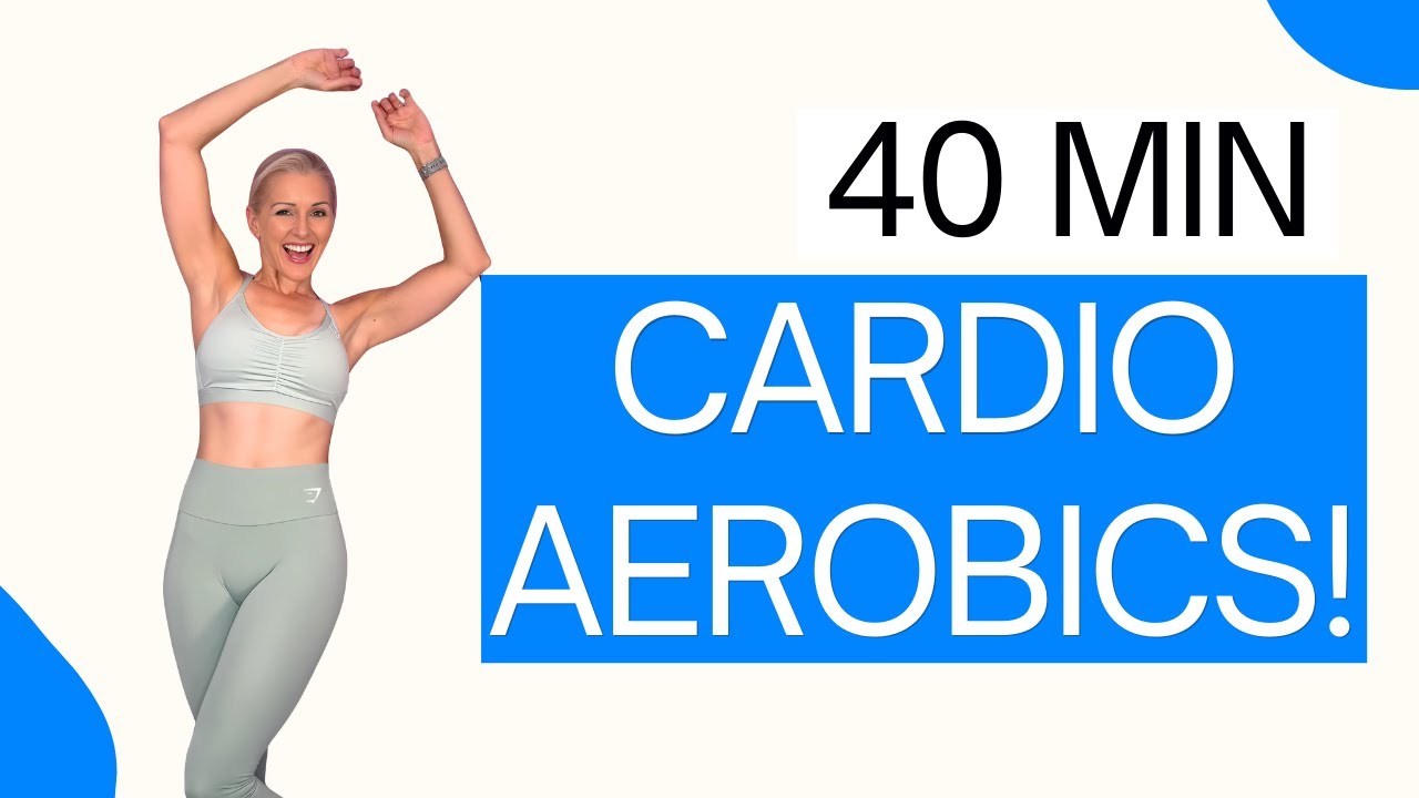 40-Minute Cardio Aerobics Workout | Fun, Fat-Burning Movement 💃