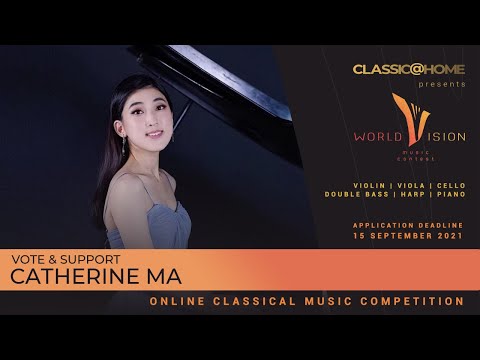 Catherine Ma Piano Canada Regional Level Worldvision 2021