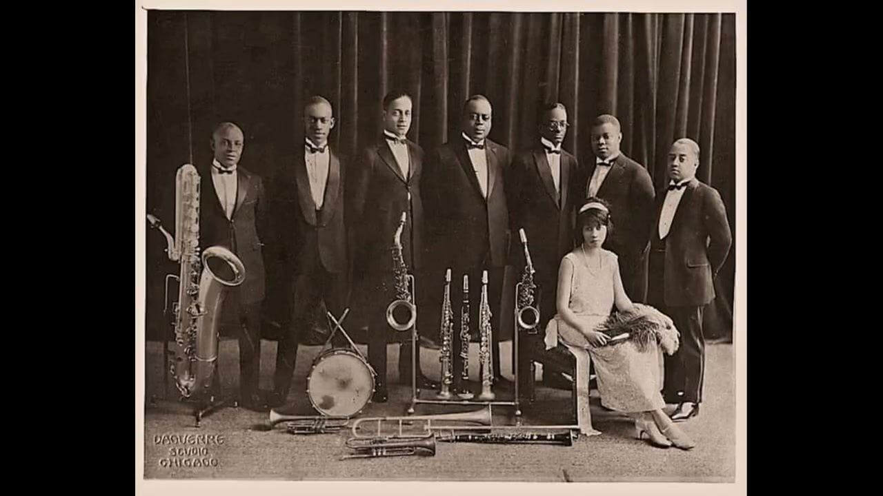 Mandy Lee Blues - King Oliver & His Creole Jazz Band (Louis Armstrong, Johnny Dodds) (1923)