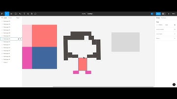 How to create game pixel character design using Figma | 2 mins tutorial