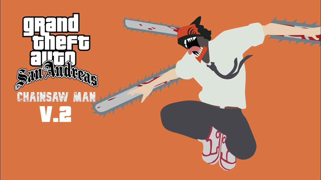 GTA SA - animaciones. chainsaw man animations V2 for gta sa