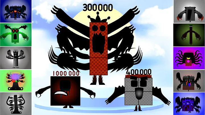 Uncannyblocks Band Different (100K - 1M) VS GIANT But NEW !! Guess the Hidden Patter !!