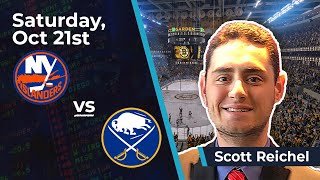 Free NHL Betting Pick- New York Islanders vs. Buffalo Sabres, 10/21/2023: Scott's Selections