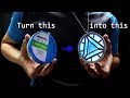 Turning hair wax container to an Iron Man 3 ARC REACTOR - DIY