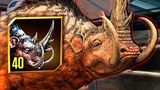 New Mammotherium Max Lvl 40 Cenozoic Hybrid Maxed - Juric World - The Game Ep. 275