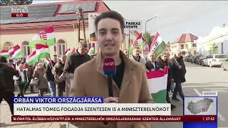 Hatalmas Tömeg Fogadja Szentesen Is A Miniszterelnököt - Hírtv