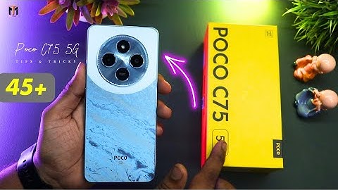 Poco C75 5G Top 45+ Amazing Features | Tips & Tricks  - हिंदी।