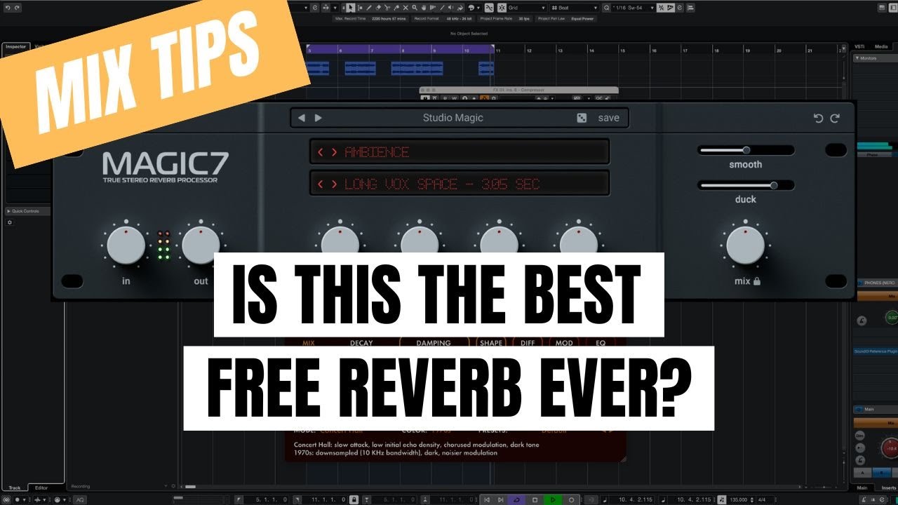 Is this the BEST FREE REVERB plugin out there? - YouTube