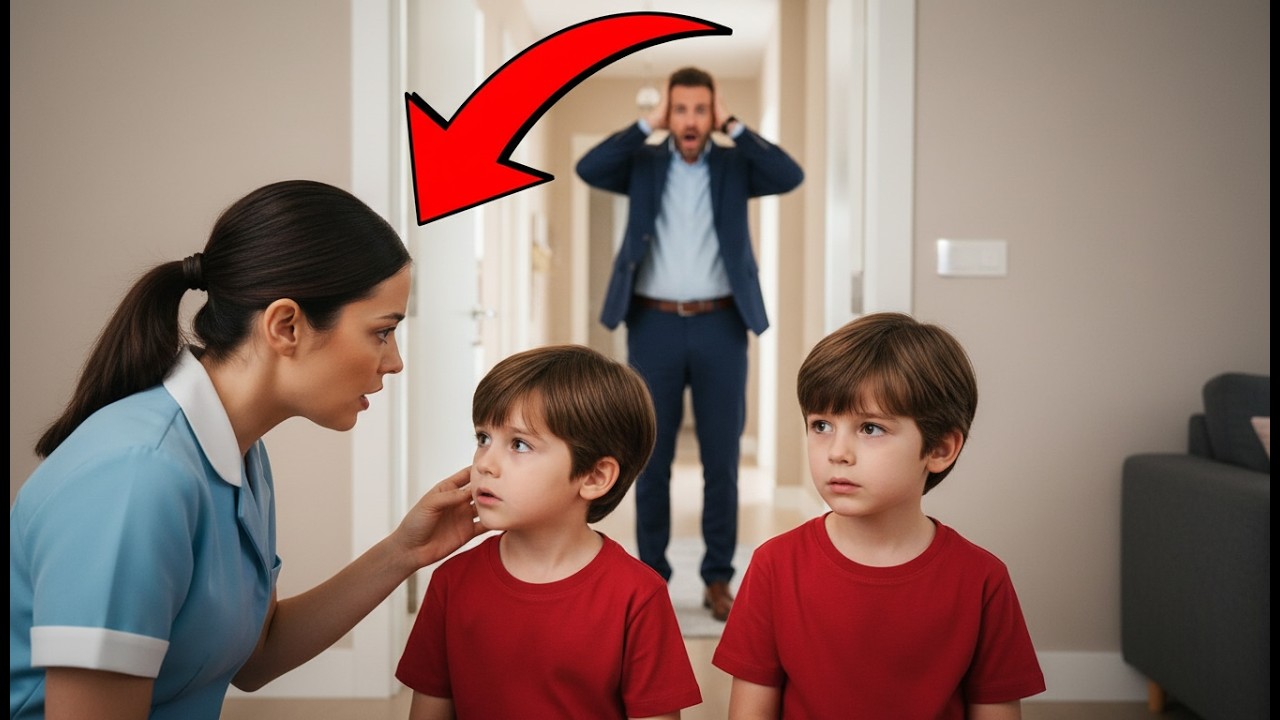 OS GÊMEOS DO MILIONÁRIO NÃO FALAVAM… ATÉ VEREM A BABÁ — E O QUE ACONTECEU DEPOIS CHOCOU A TODOS