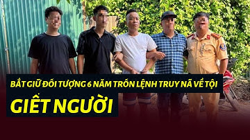 Bắt giữ đối tượng 6 năm trốn lệnh truy nã về tội 