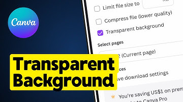 How to Make Background Transparent on Canva