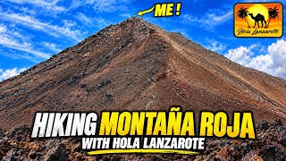 Climbing a VOLCANO with Hola Lanzarote! 🌋 Montaña Roja, Playa Blanca