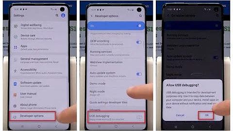 All Samsung Galaxy Phones: Enable USB Debugging Mode (Developer Options Menu) Unique Fixer Point