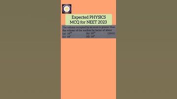 Expected physics mcq with answer and explanation for neet ug 2023 by J Akhter Sir#Shorts