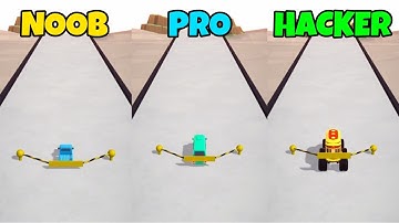 Car Safety Check in NOOB vs PRO vs HACKER