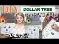 DIY Dollar Tree Scarecrow | FALL Decor DIY 2019 | FALL CRAFTING | Krafts by Katelyn
