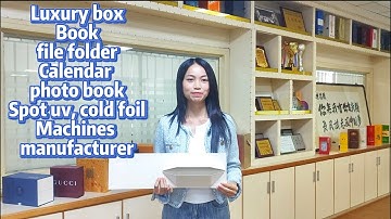 Collapsible box making machine, Box case maker, hardcover machine, screen printing machine