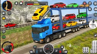 Car Transport Truck Games 3D Video 2023 screenshot 4