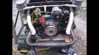VW Type 1 Engine Running First Time