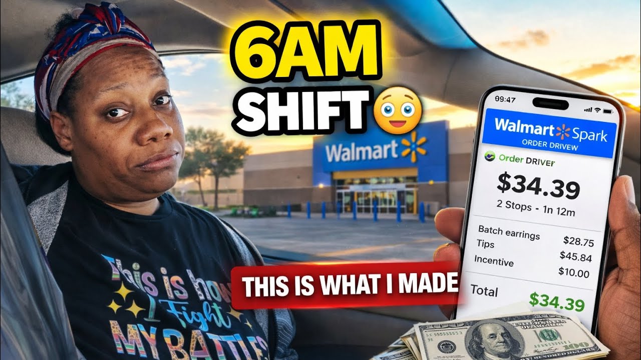 I Started Walmart Spark at 6AM… Here’s How Much I Made l - YouTube