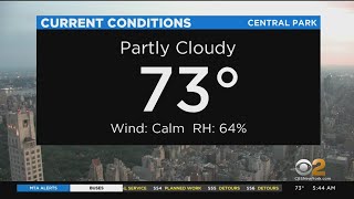 New York Weather: Partly Cloudy Thursday