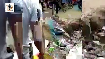 Soldiers spotted mercilessly beating up old man in Abia State