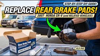 How to Replace Rear Brake Pads on a 2007-2011 Honda CR-V (Fast & Easy)