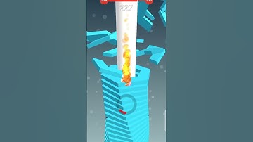 Stack Ball gameplay Android ios #shorts #shortvideo #gaming #viral #ballgame #ballrun2048 #football