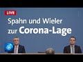 Spahn und RKI-Chef Wieler zur Corona-Lage