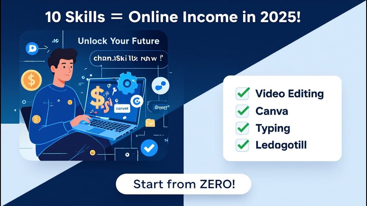 10 Digital Skills You Must Learn in 2025 to Make Money Online from Home ...
