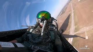 F-16 Rebel Demo Short Version Wings Over Houston 2022